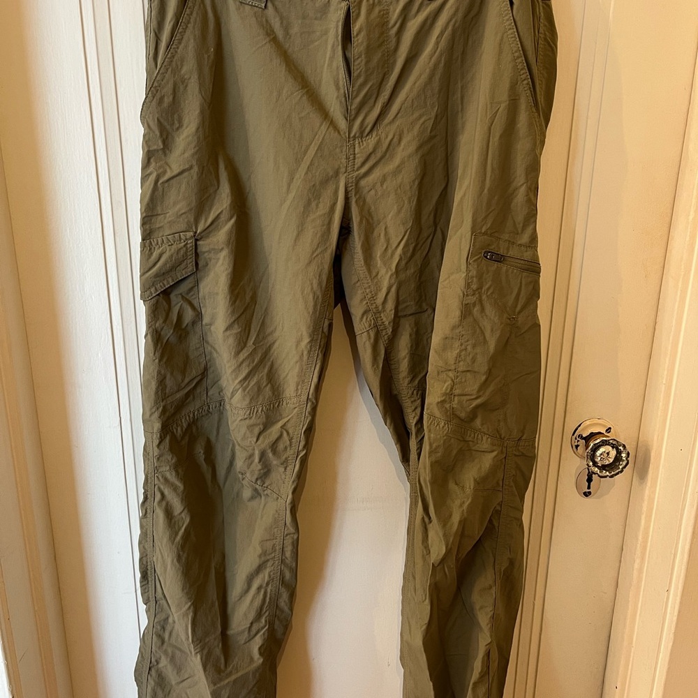 Columbia Green Cargo Pants Outdoor Adventure